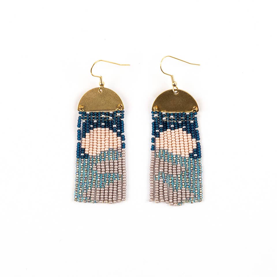 Altiplano - Moonrise Fringe Earrings (Cool)