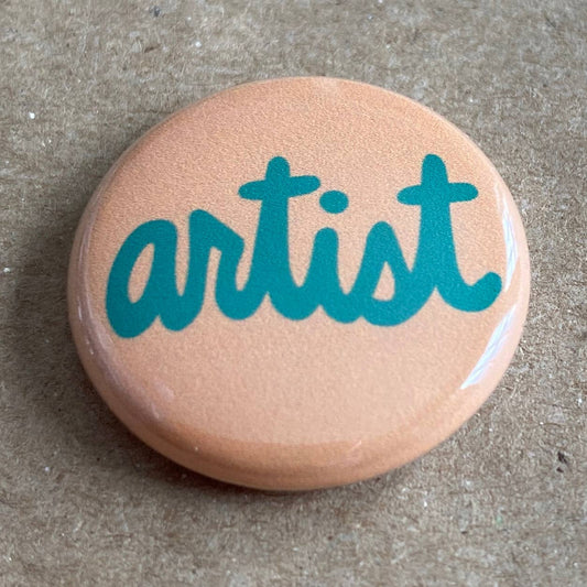 AnneArchy - Artist pin back button: Loose (no packaging)