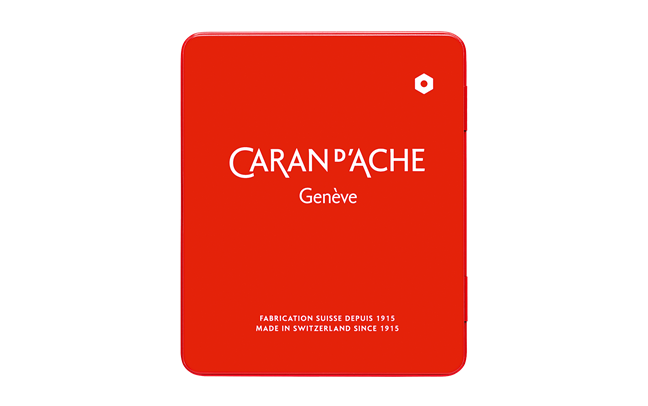 Caran d'Ache - Set of 10 NEOCOLOR I Metallic Pastels in Metal Box