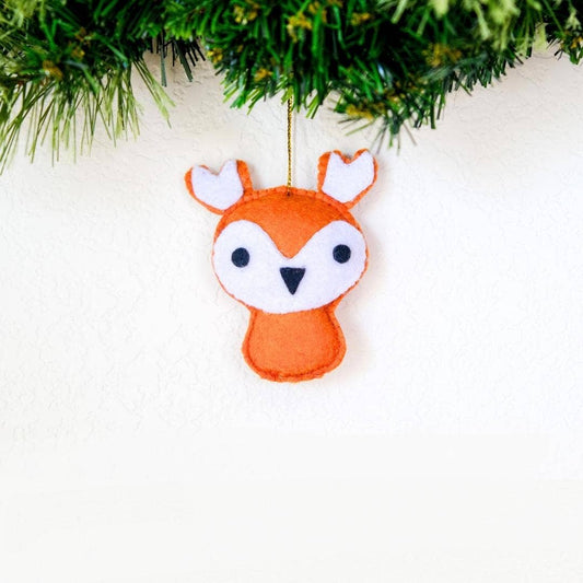 Reindeer Felt Ornament