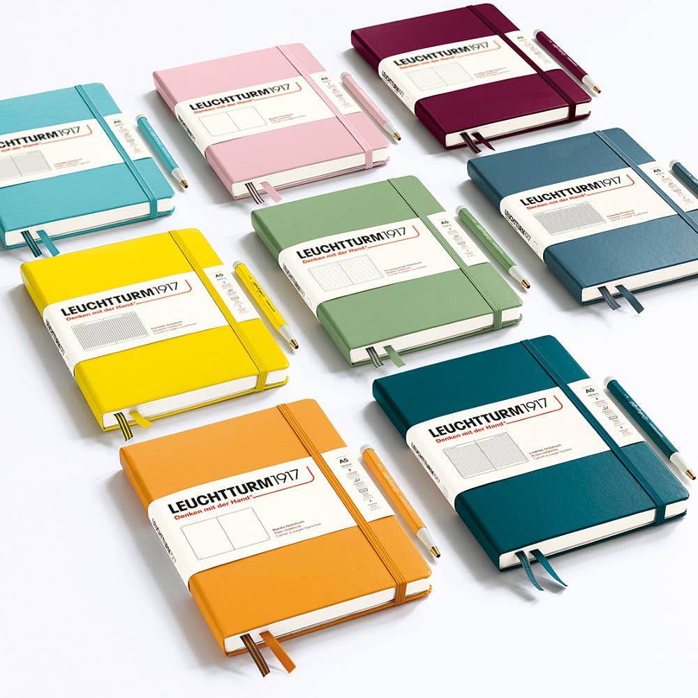 LEUCHTTURM1917 - Notebooks - Medium (A5): Olive / Hardcover / Dotted