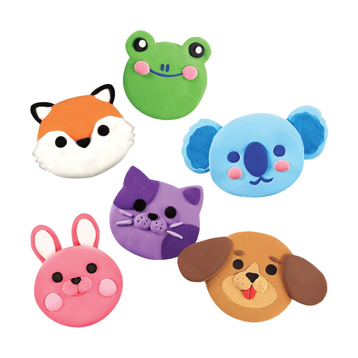 OOLY - Creatibles: Air Dry Clay Deluxe Kit (Set of 24 Colors + 3 To