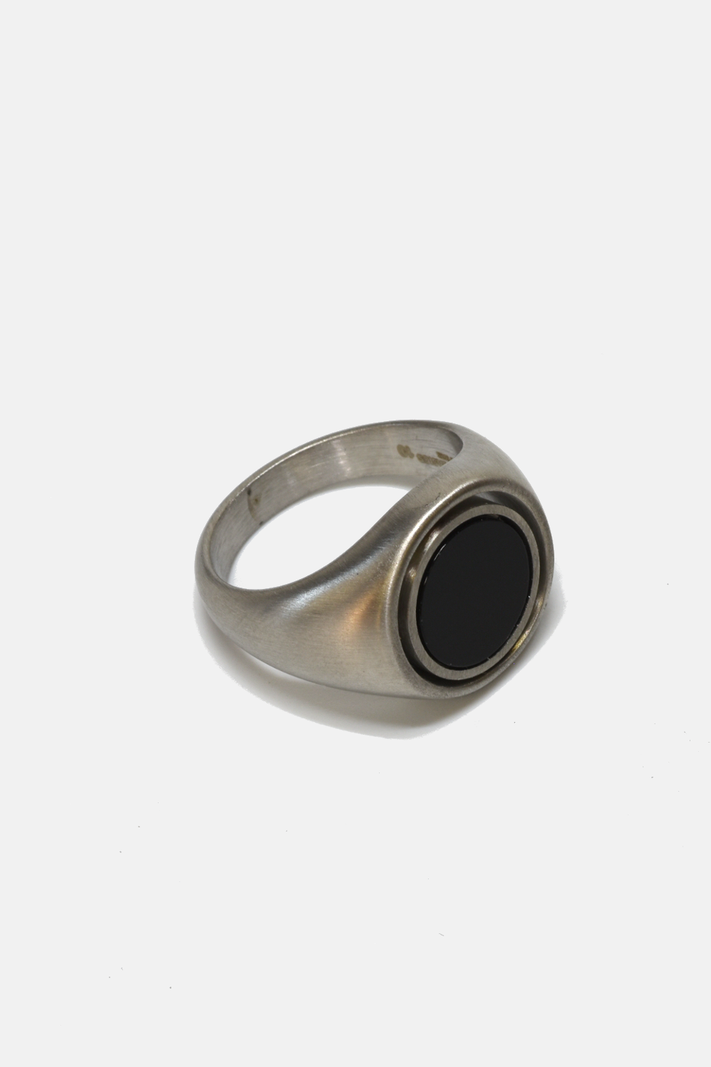 Curated Basics - Reversible Tiger Eyes // Onyx Men Ring: 9