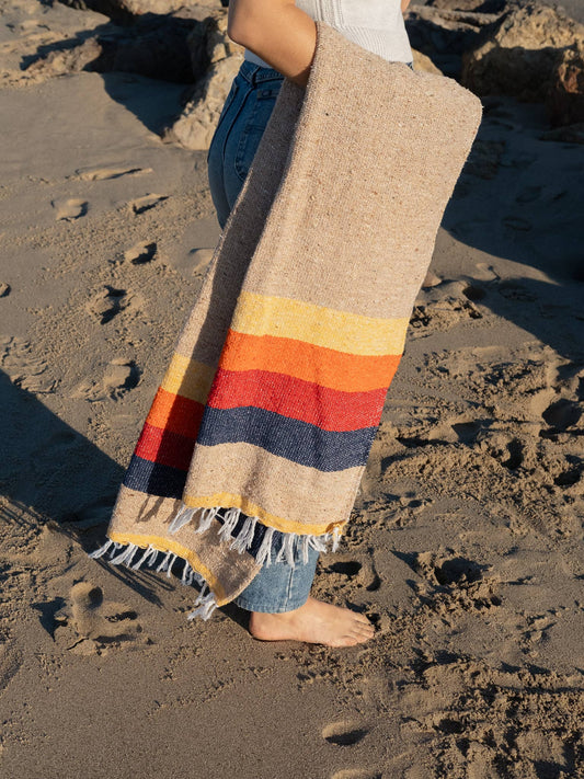 Sundream - Vintage Desert - SUSTAINABLE RECYCLED THROW BLANKET