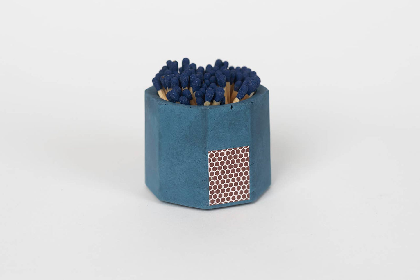 Tenn Prairie - Concrete Match Holder – Modern Design with 2-Inch Safety Matches: Matcha