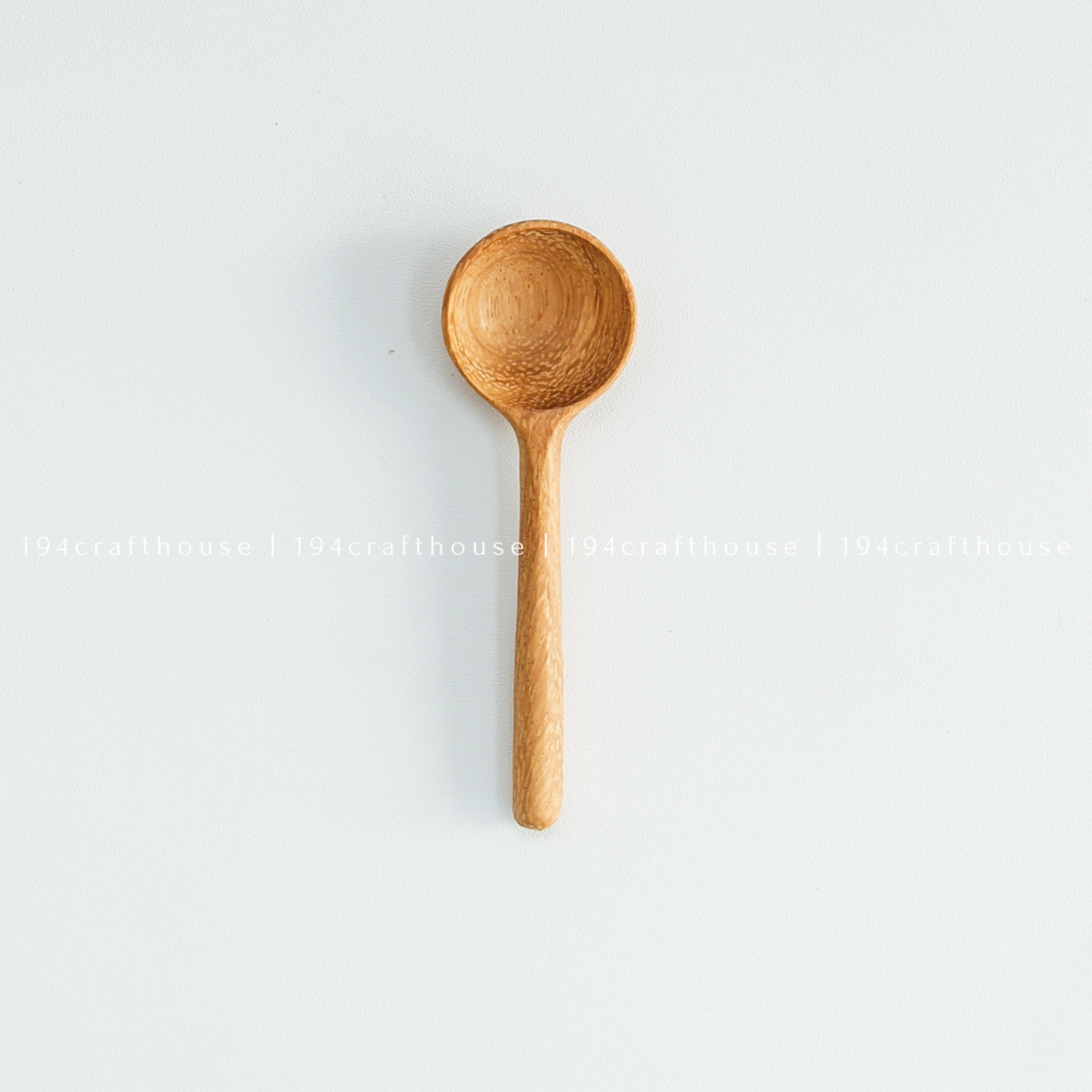 194 Craft House - Tiny Wooden Salt, Sugar Spoons - Measuring Spoons