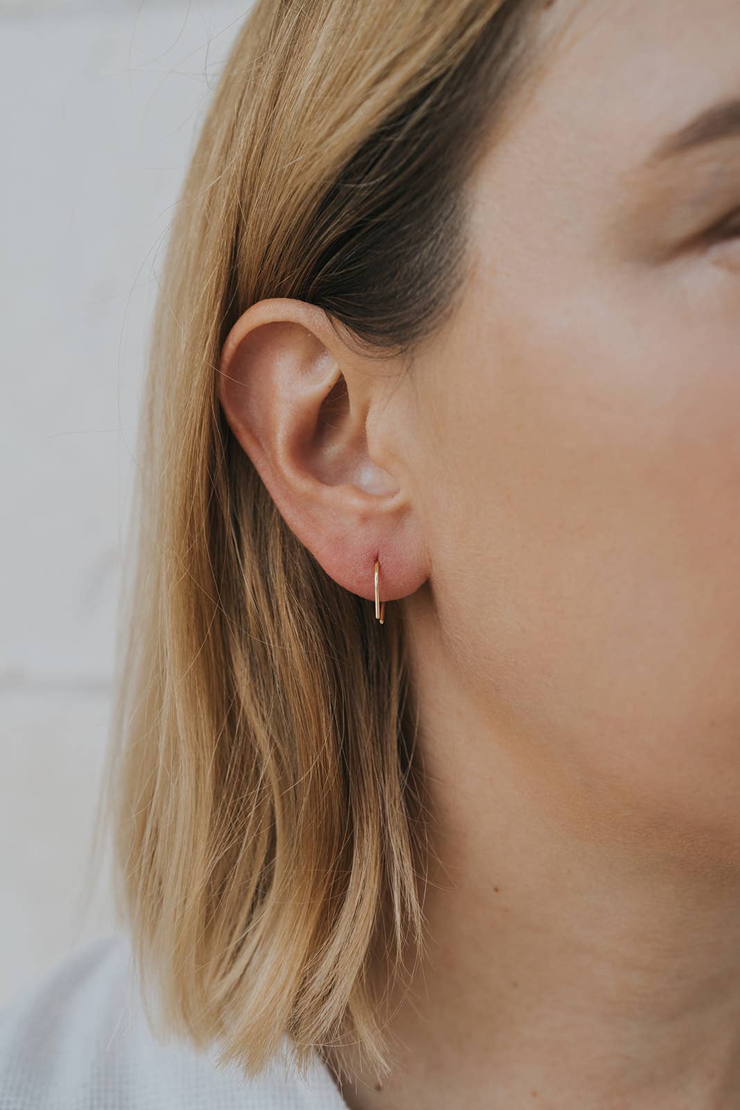 JaxKelly - Minimalist - Horseshoe - Gold Earrings