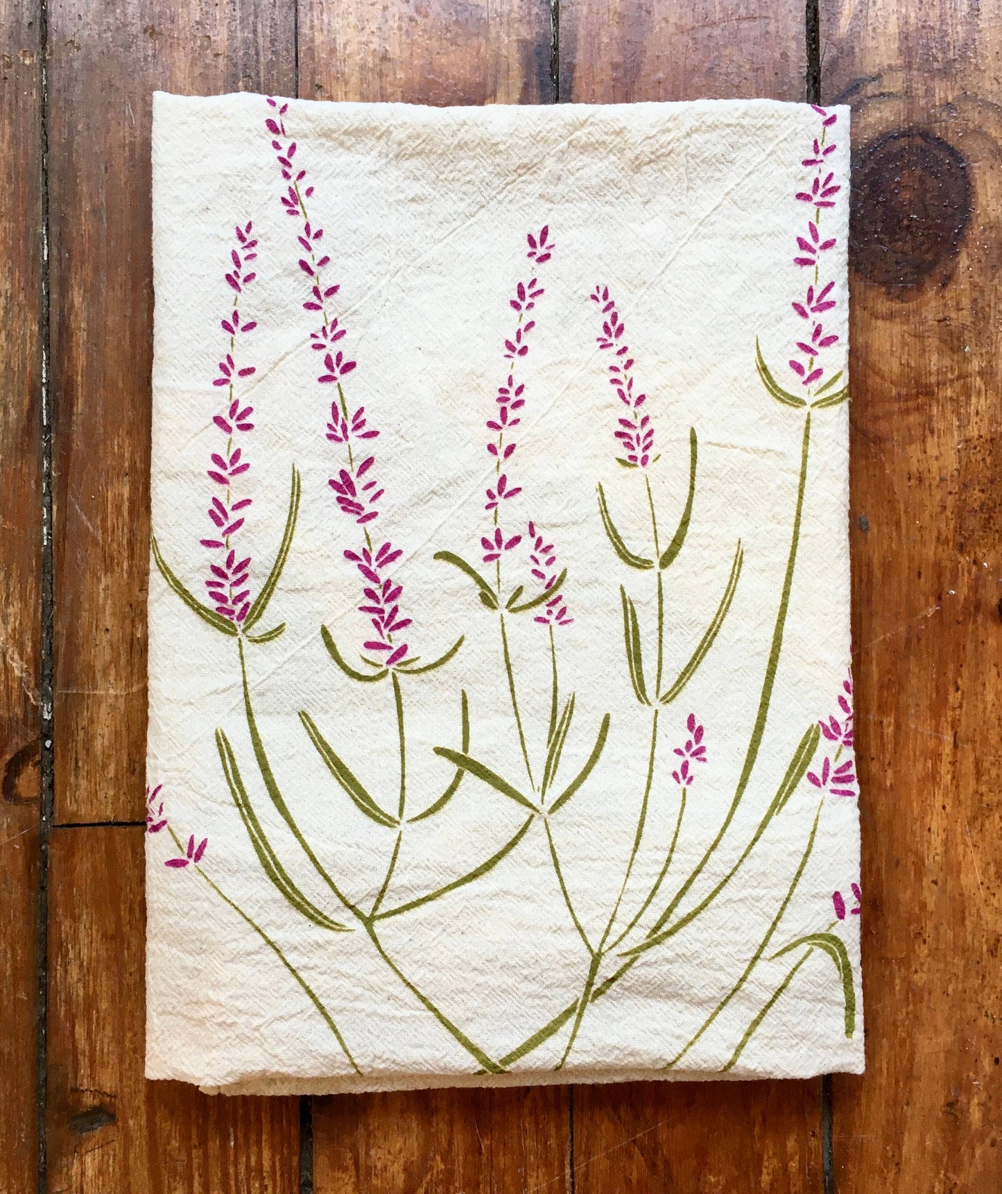 noon designs - Lavender Tea Towel