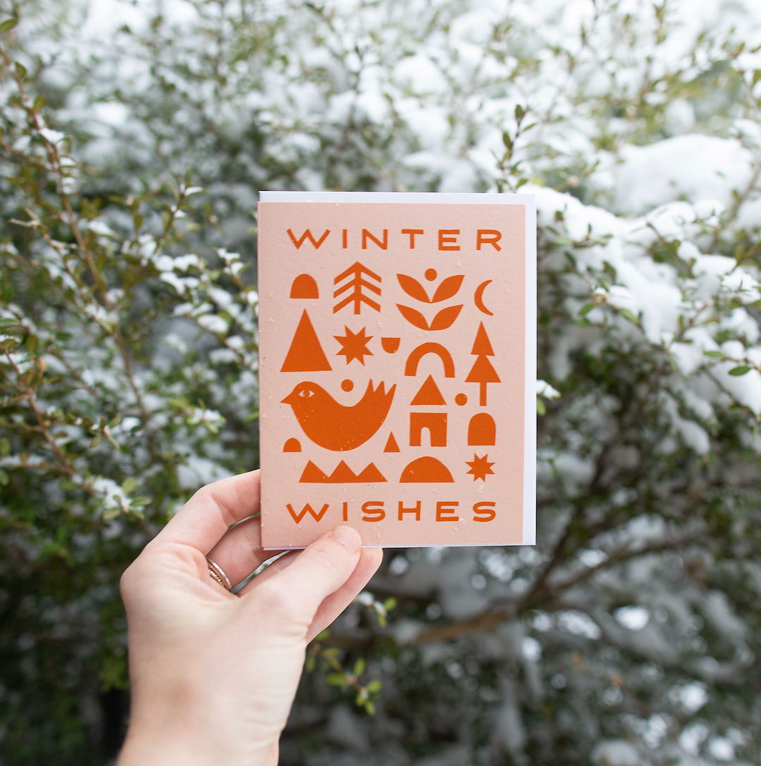 Worthwhile Paper - Winter Wishes Collage Card
