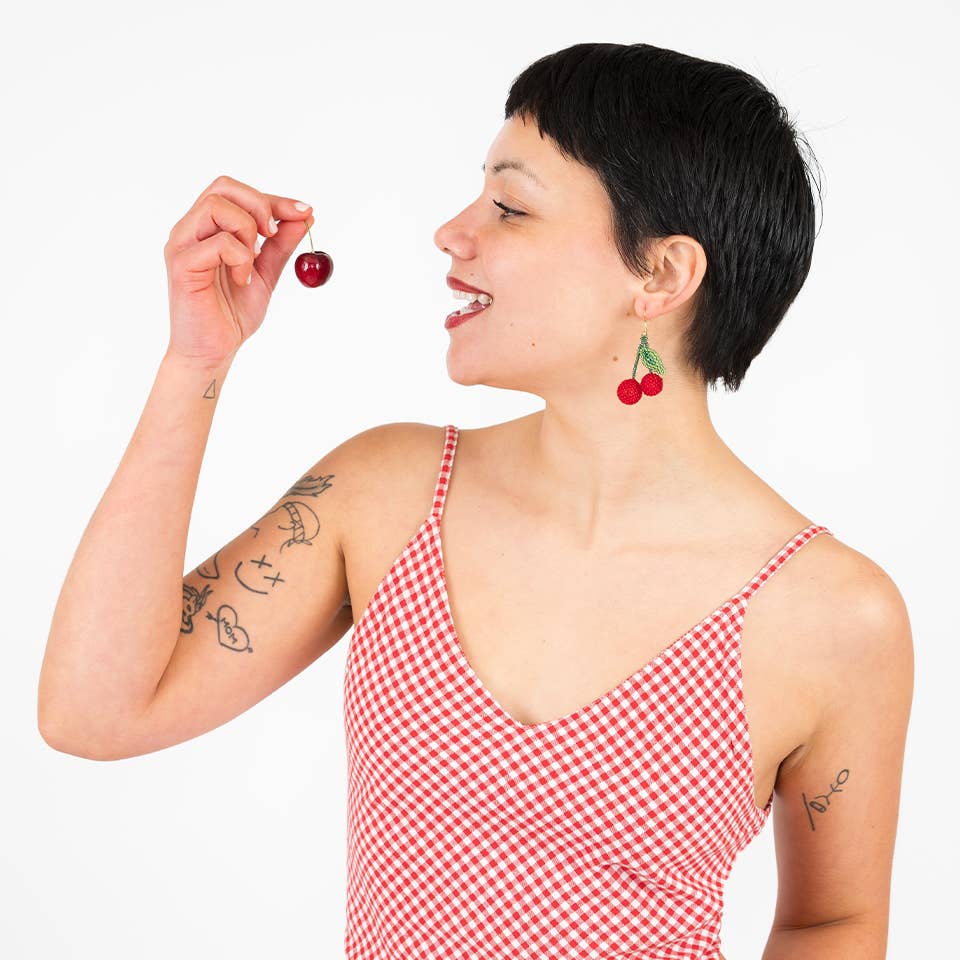 Altiplano - Cherry Earrings