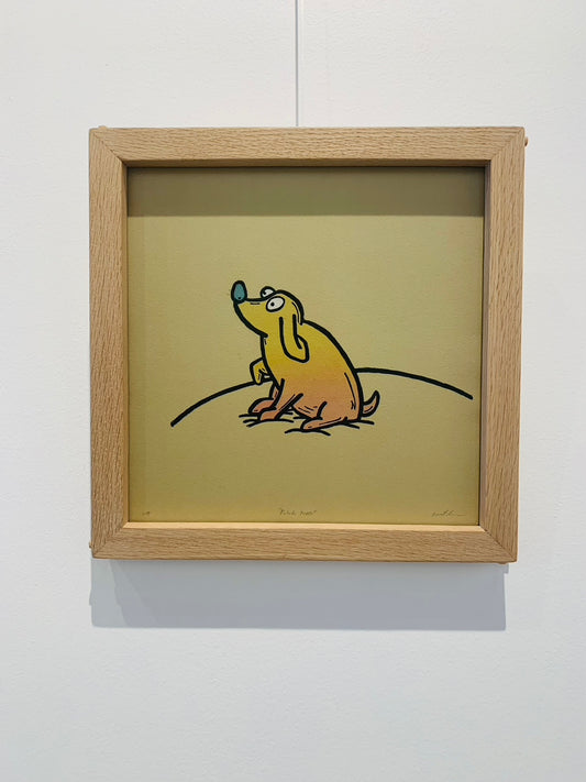 "Potato Puppy" Print Framed