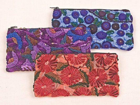 Altiplano - Recycled Fabric Cosmetic Bag: Blues