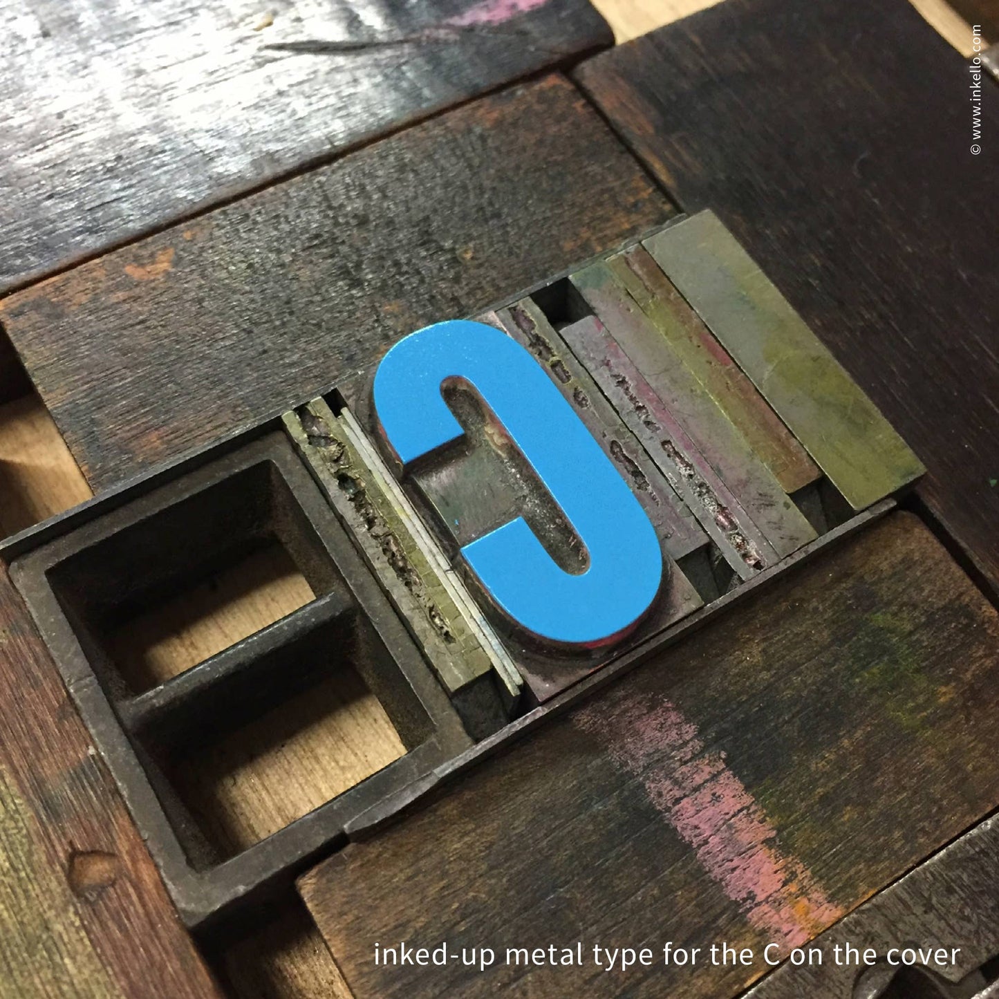 Inkello Letterpress - My Book of Faces Four-Panel Sketchbook (#365)
