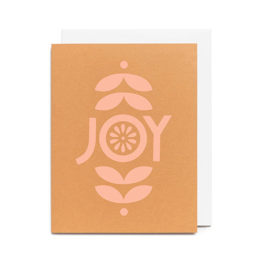 Worthwhile Paper - Joy Holiday Card