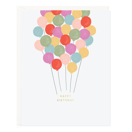 Ramona & Ruth - Birthday Balloons Card