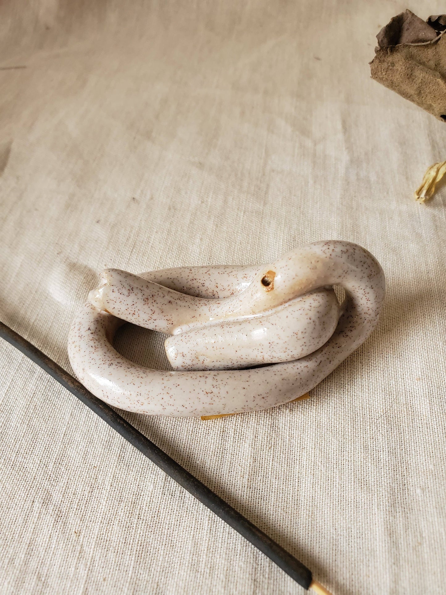 CURIOUS CLAY - Squiggle Incense Holder