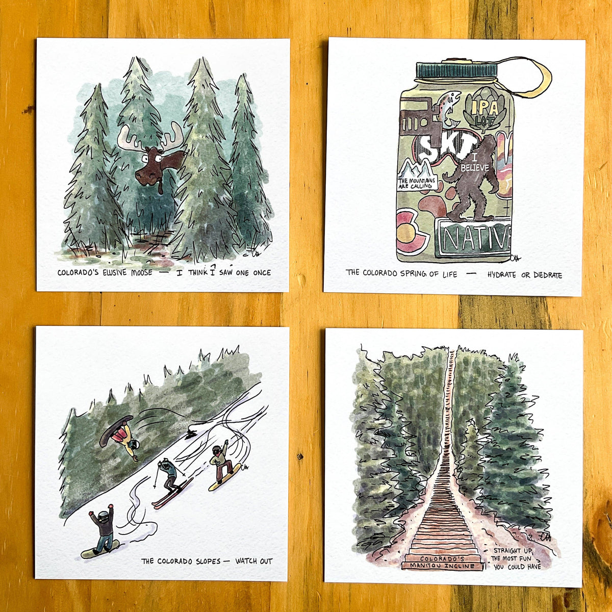 Doodled By Carrie - Colorado Doodlegram Pack