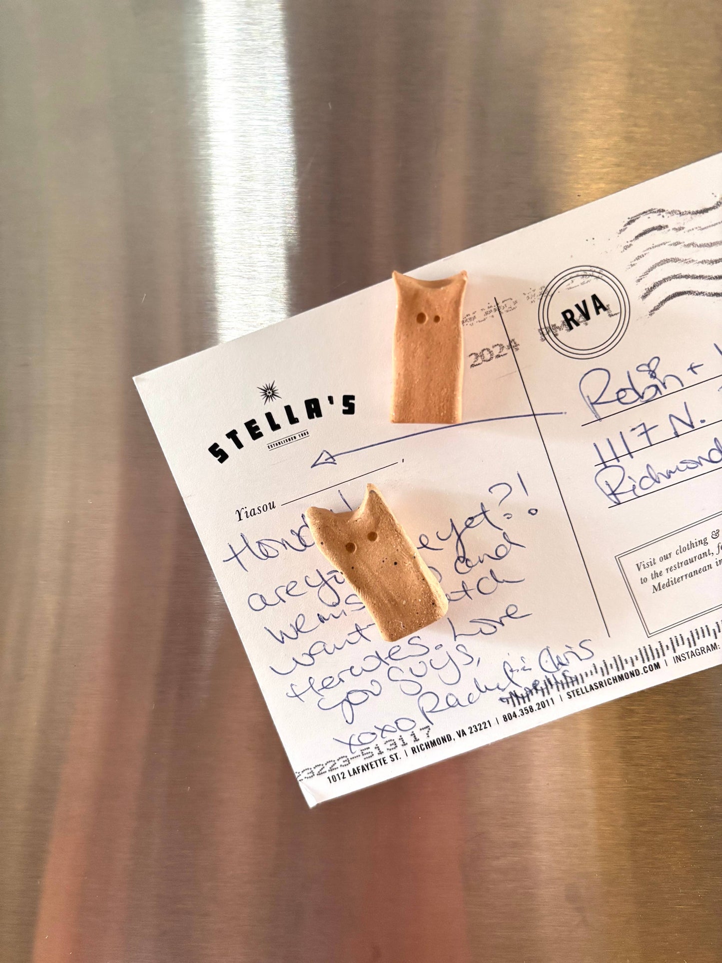 ROB Ceramics - Animal Lover Magnets Handmade Ceramic