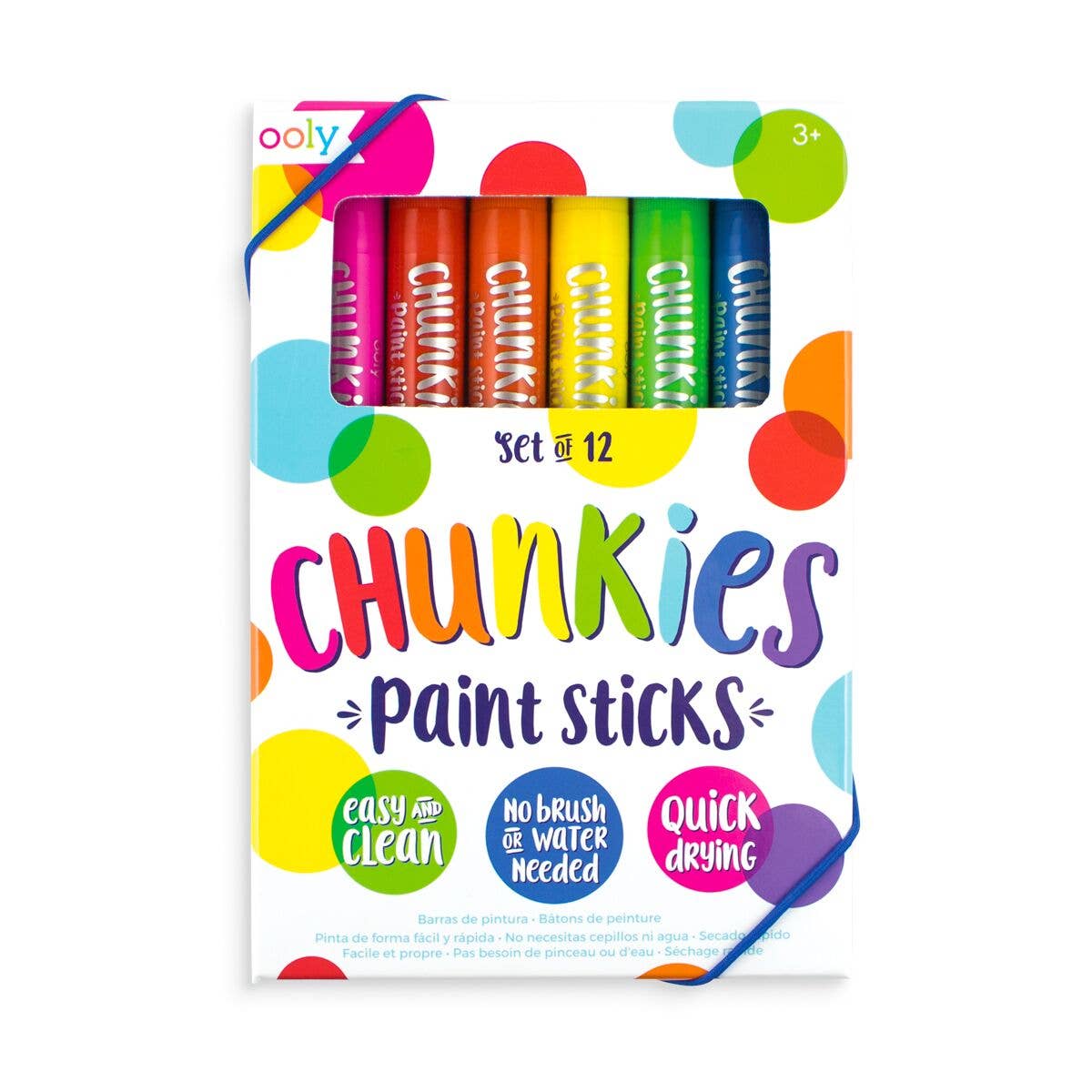 OOLY - Chunkies: Paint Sticks Original Pack (Set of 12)