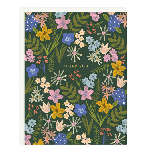 Ramona & Ruth - Thank You Floral Burst Card