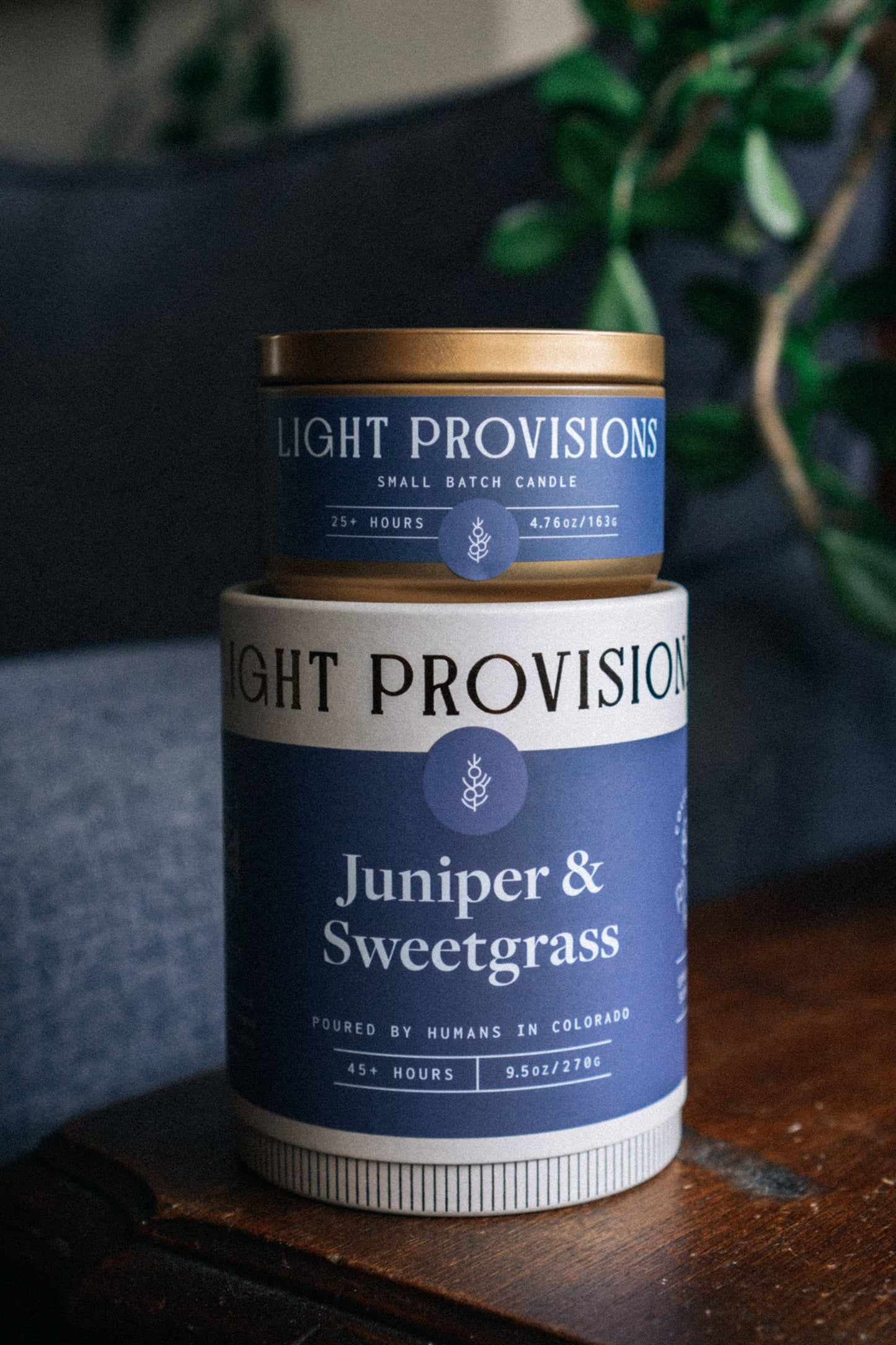 Light Provisions - 4.75 oz Juniper & Sweetgrass