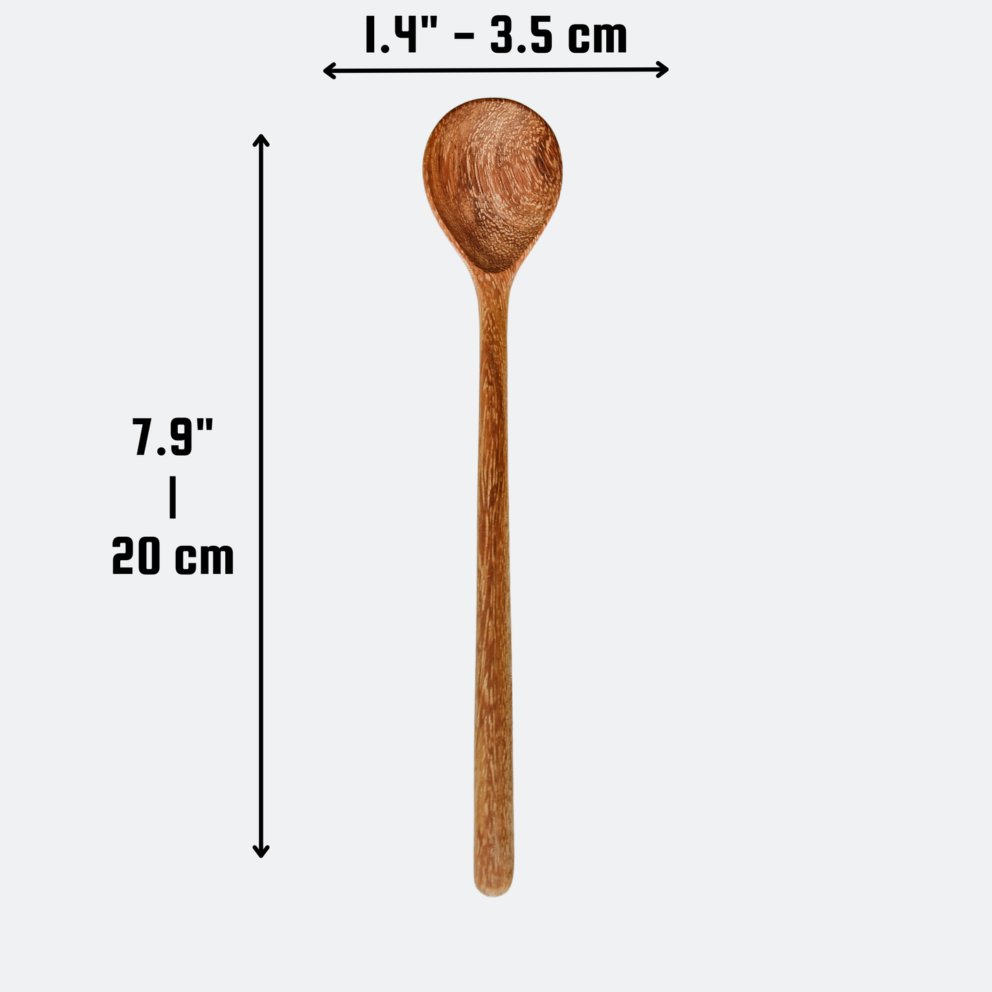 194 Craft House - Handcarved Wooden Stirring Spoon - Kitchen Serving Utensils