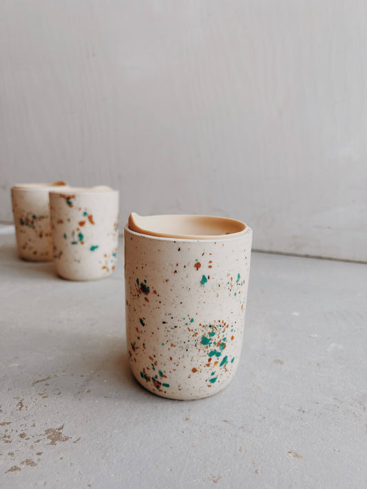 Good Hearted Woman - Confetti Commuter Cup: Light pink