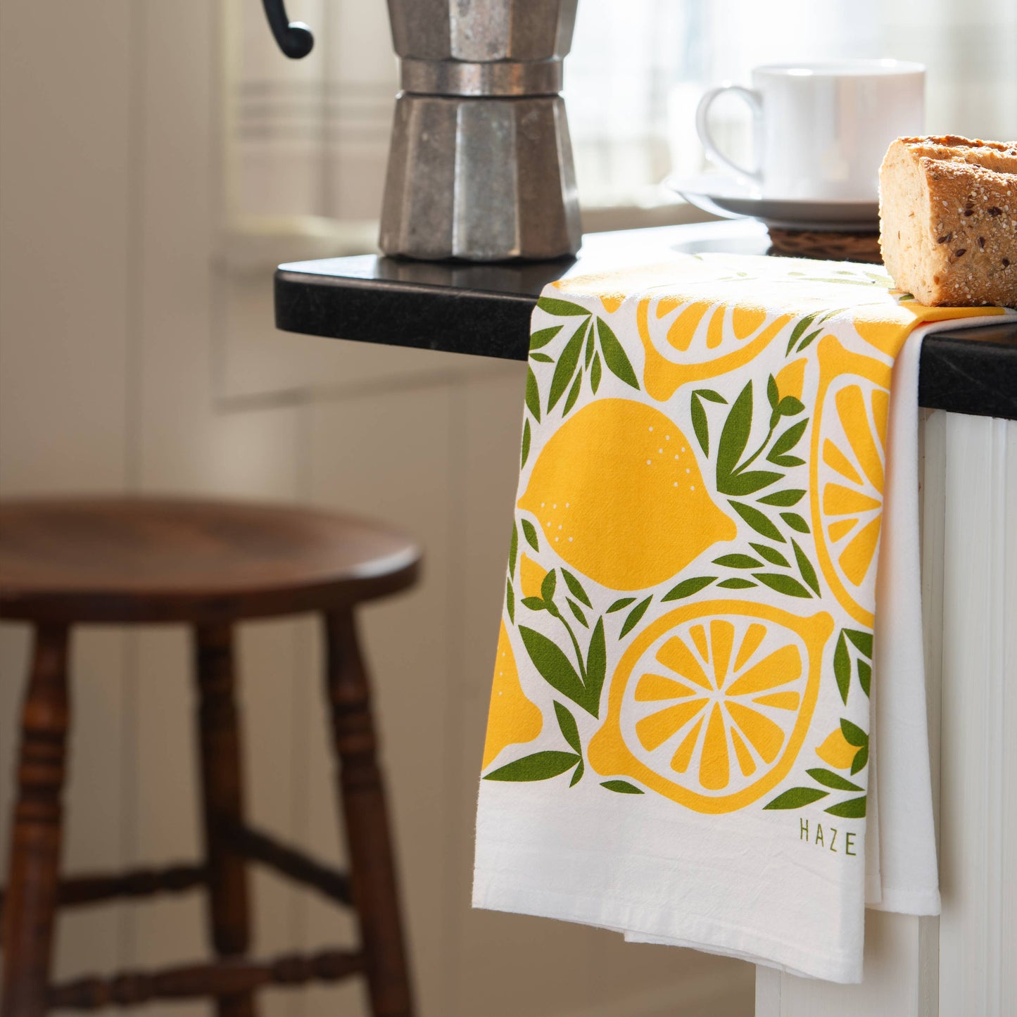 HAZELMADE® Tea Towels + Gifts - Lemon Tea Towel | Kitchen Decor