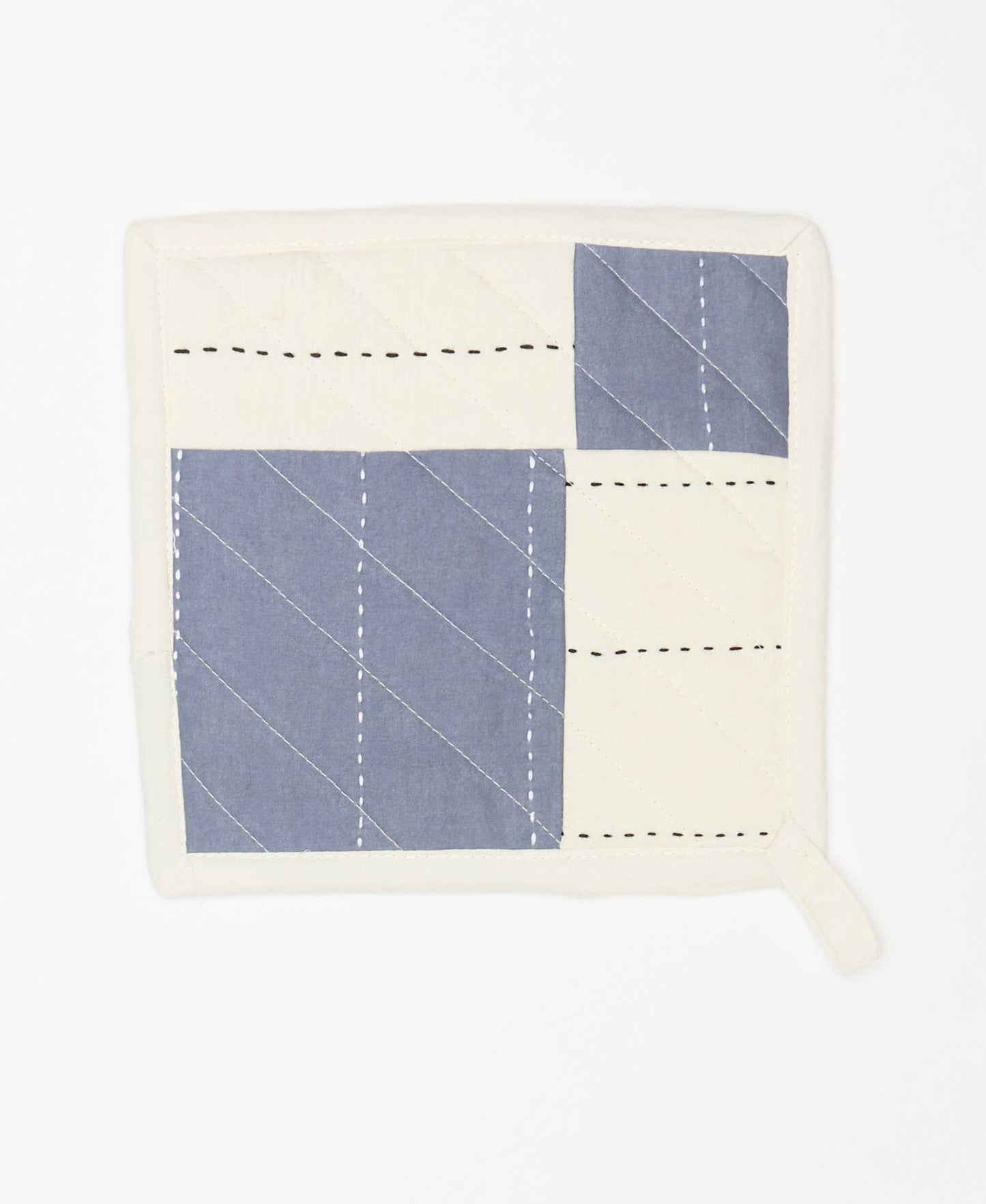 Anchal - Quilted Pot Holder: Slate