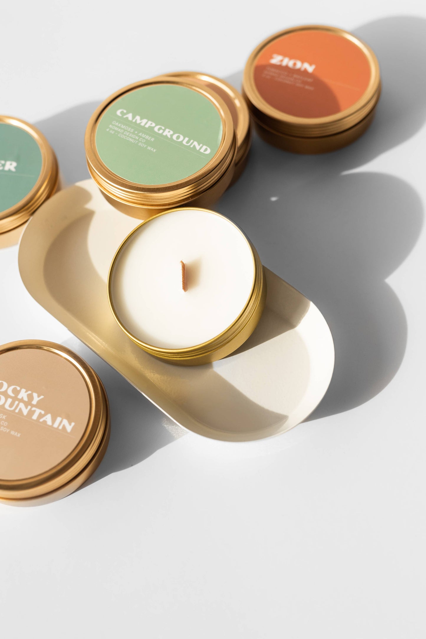 Nomad Design Co - Moonlight Travel Tin Candle