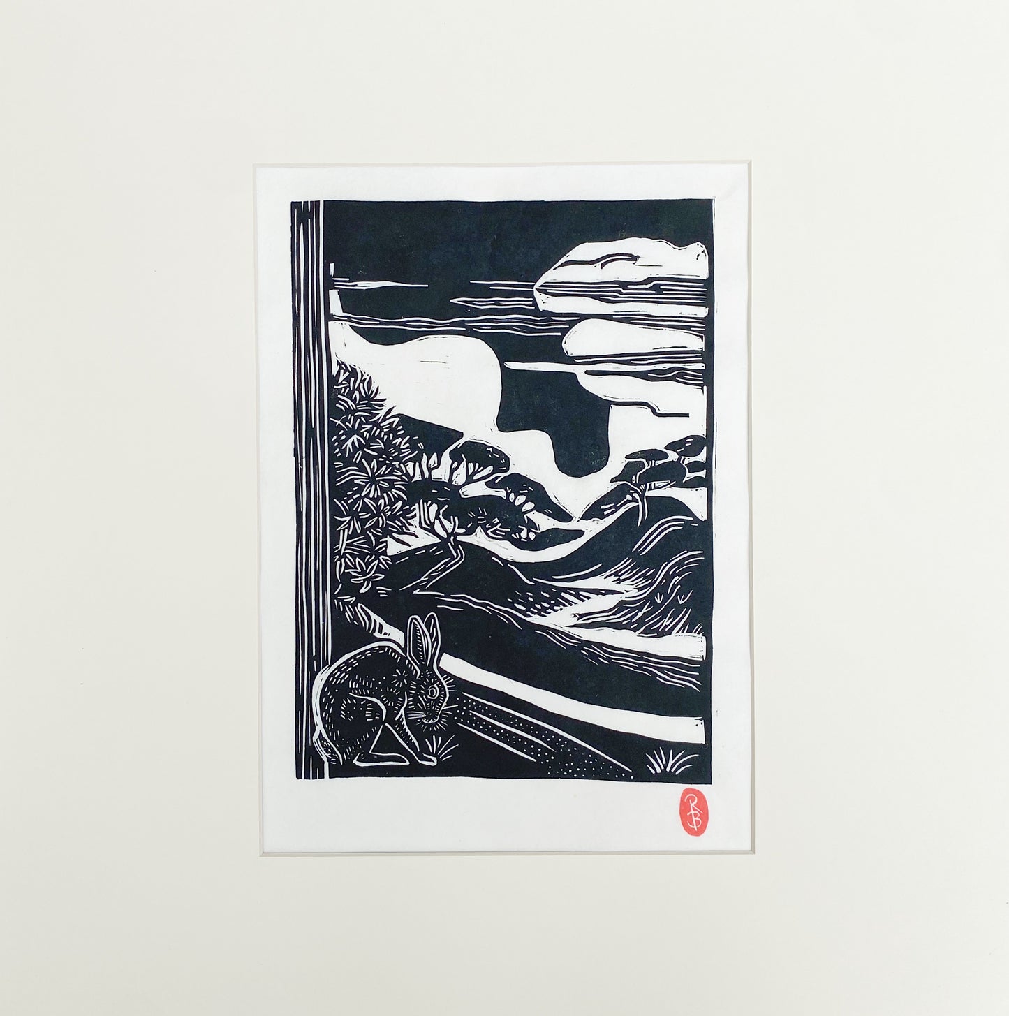 "Accession" framed
