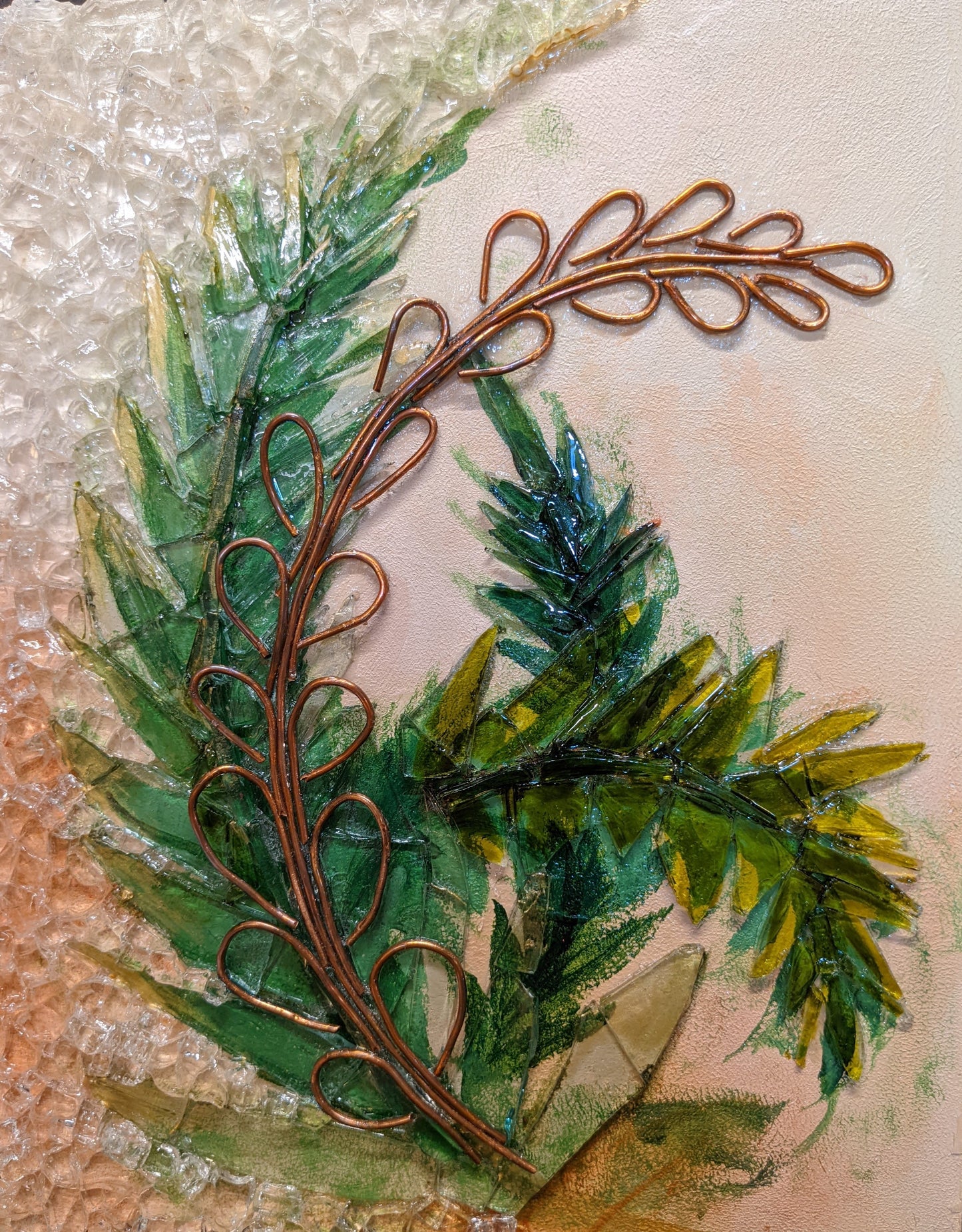 Glass Ferns (set of three)