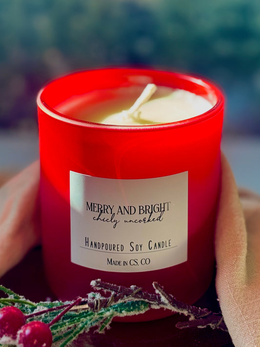 Chicly Uncorked - Merry and Bright Candle