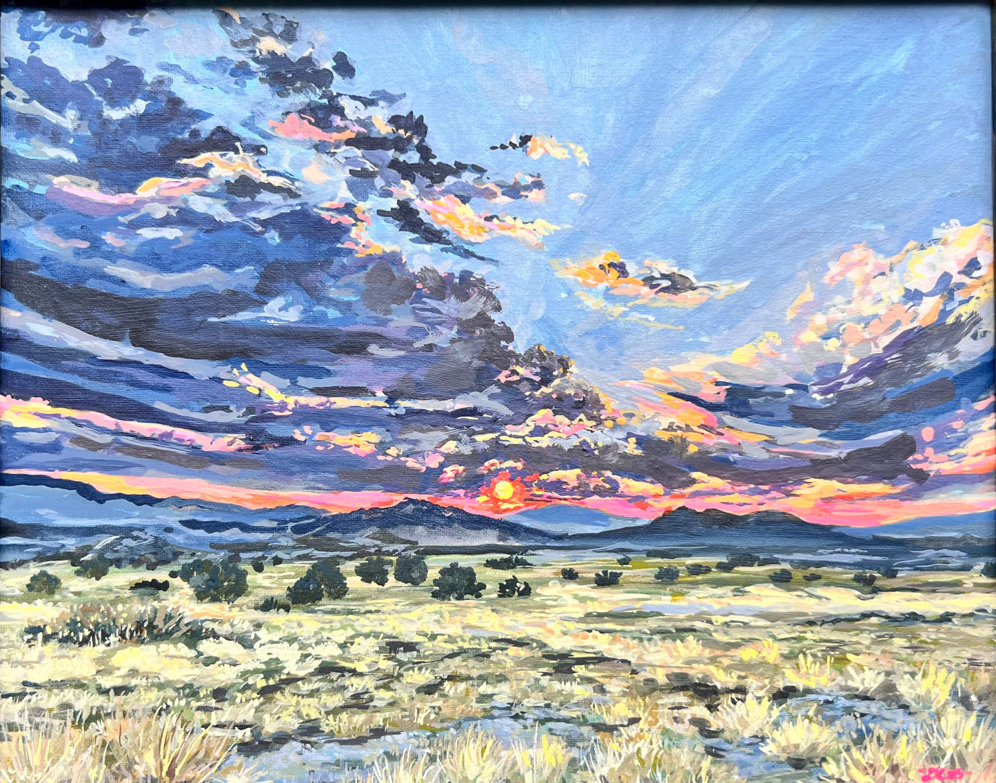 Sundown Along Highway 67