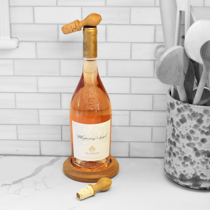 Wine Coaster/Wine Stopper