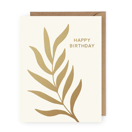 The Anastasia Co - Happy Birthday Foil Greeting Card