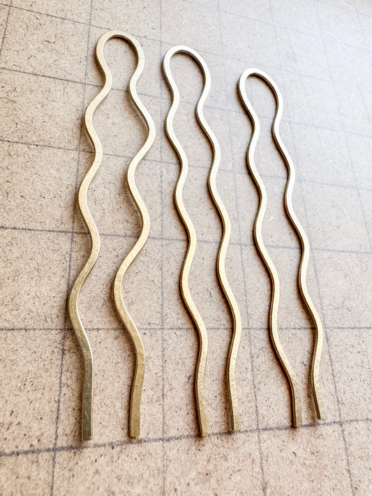Lyndsey Rieple - Brass Hair Pins