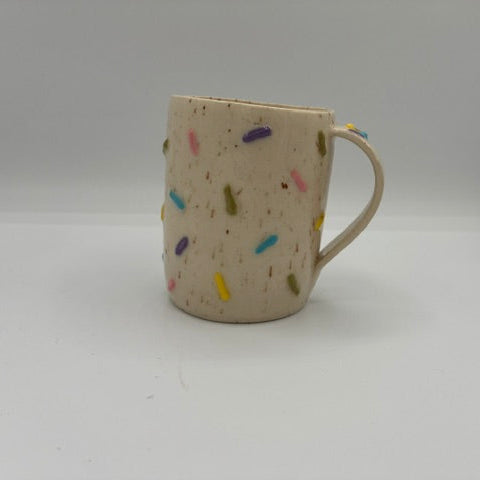 Toots Ceramics - 11 oz Porcelain Sprinkles Mug