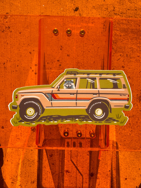 Camping Cruiser Sticker - Caroline Clark