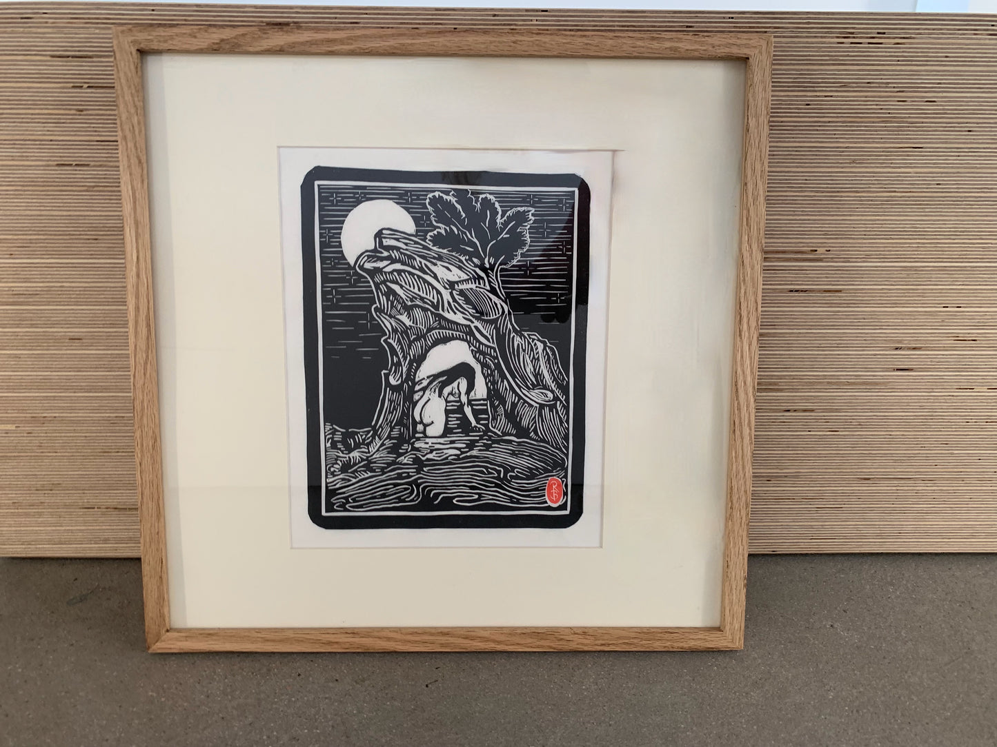 "Atonement" framed