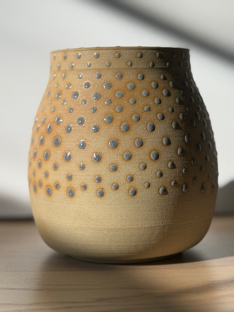 Jacquie's Clay - Dot Vase