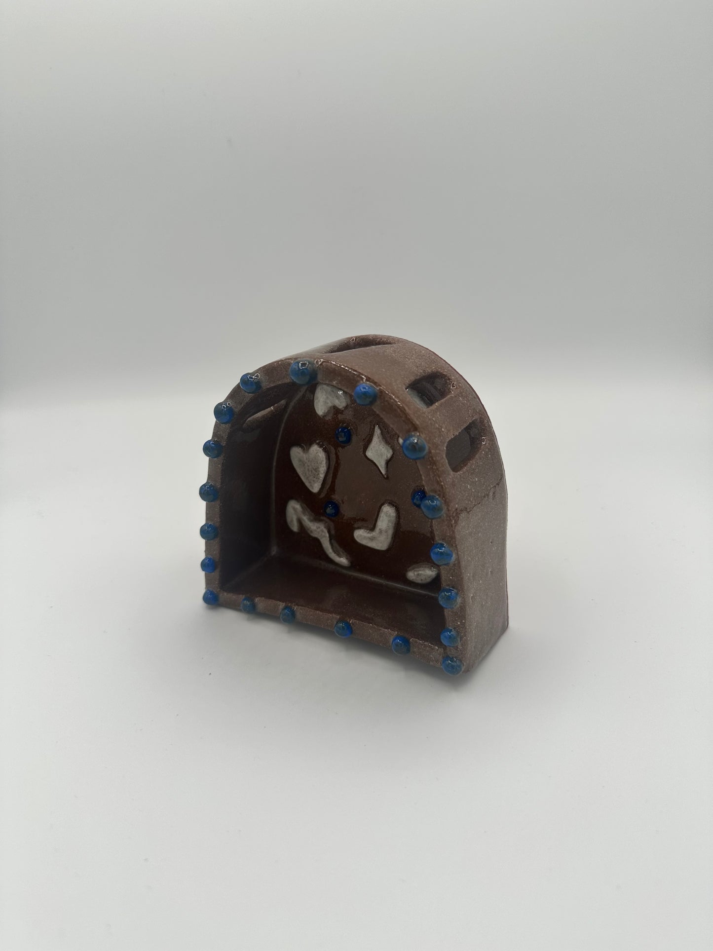 Toots Ceramics - Ceramic Mini Altar (Indigo)