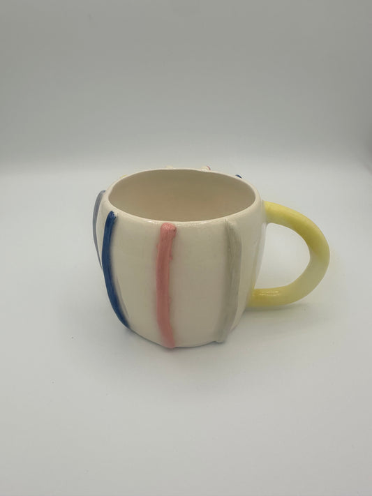 Toots Ceramics - Raised Lines Mug