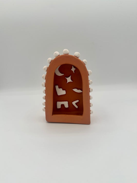Toots Ceramics - Terra Cotta Icons Altar 1