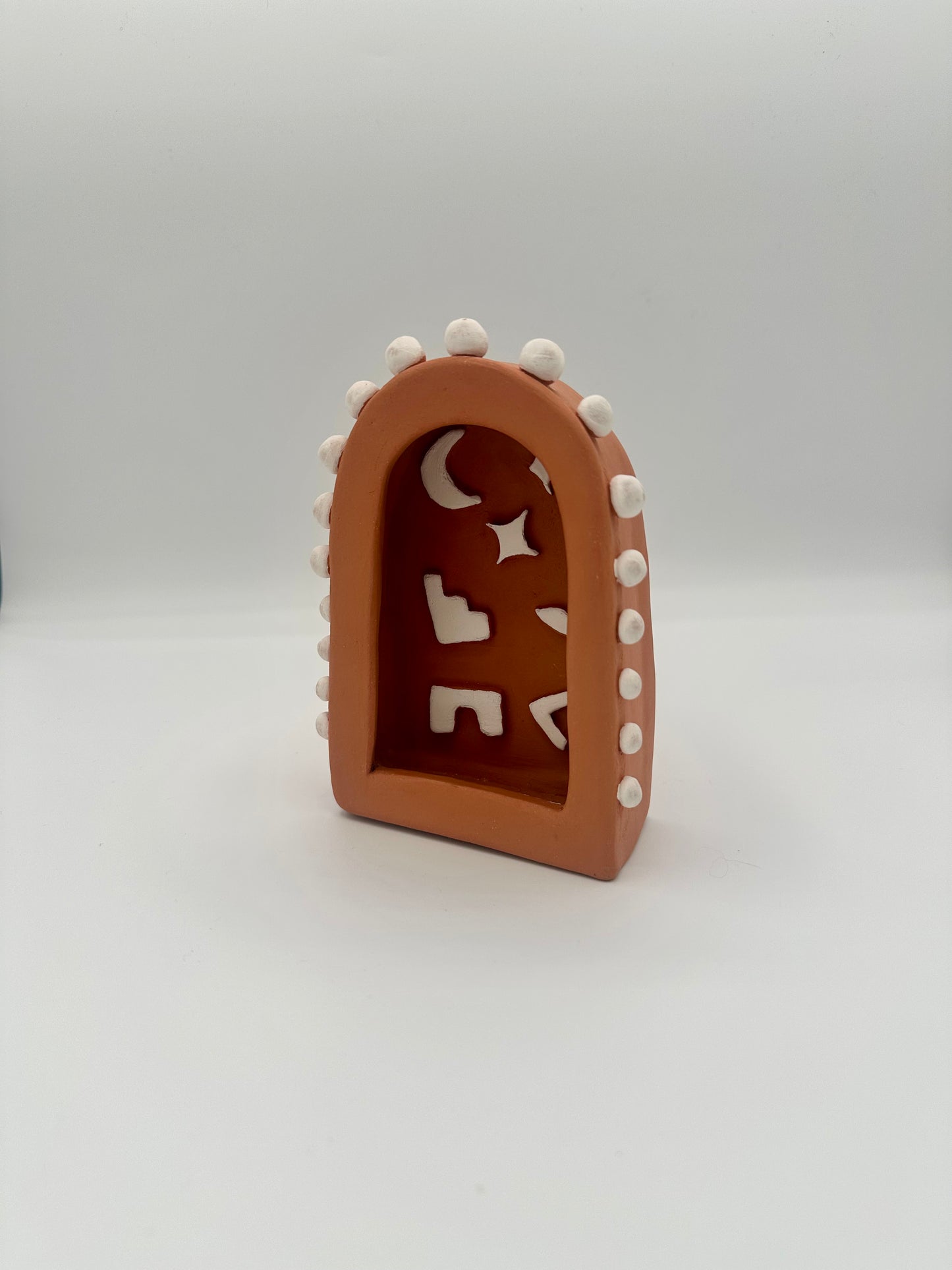 Toots Ceramics - Terra Cotta Icons Altar 1