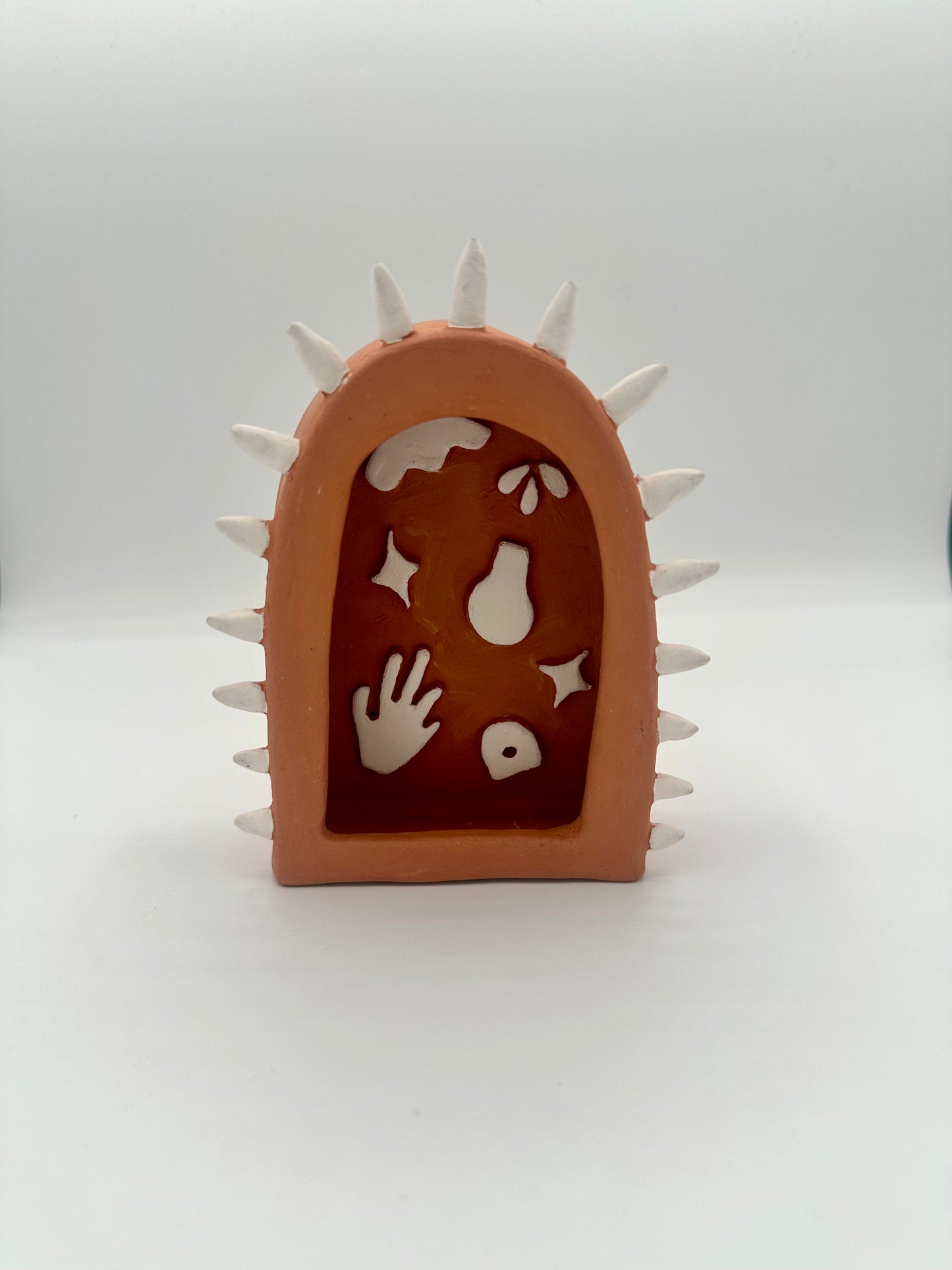 Toots Ceramics - Terra Cotta Icons Altar 2