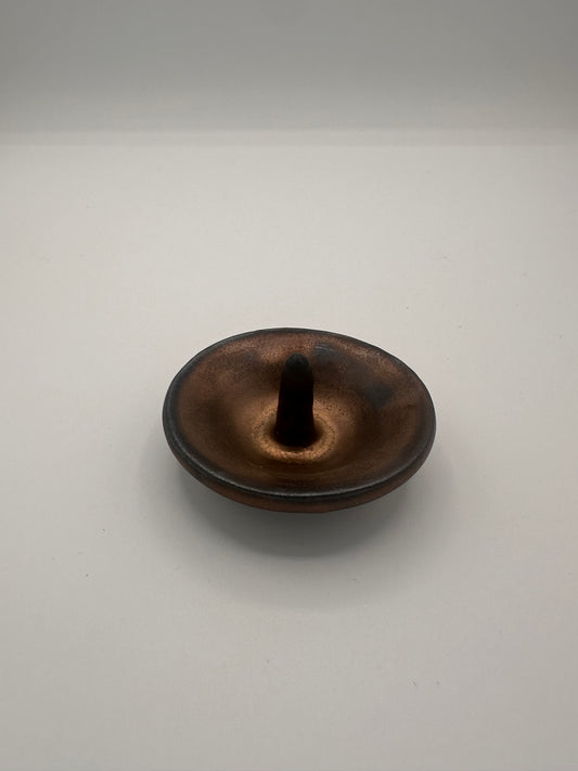 Jacquie's Clay - Ceramic Bronze Ring Dish