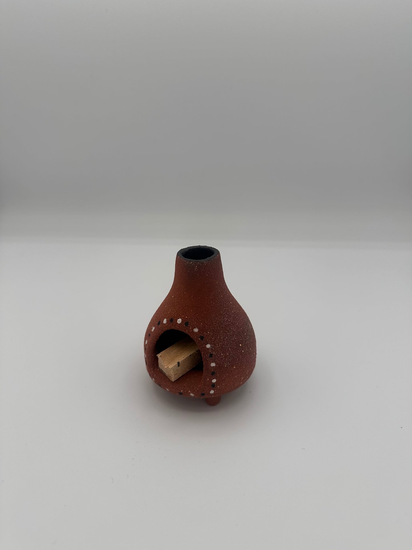 Toots! Ceramics - Ceramic Mini Chiminea