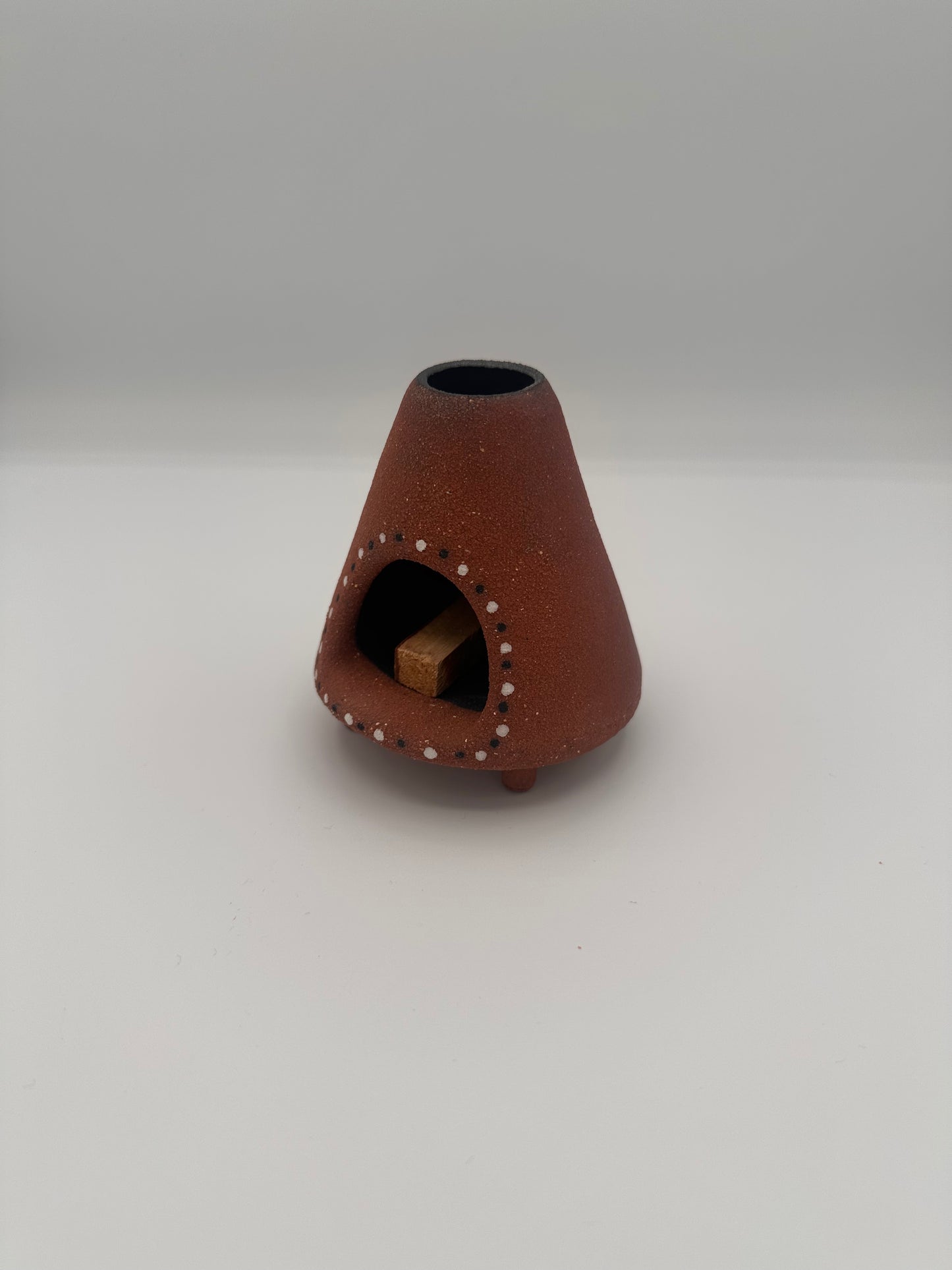 Toots! Ceramics - Ceramic Mini Chiminea