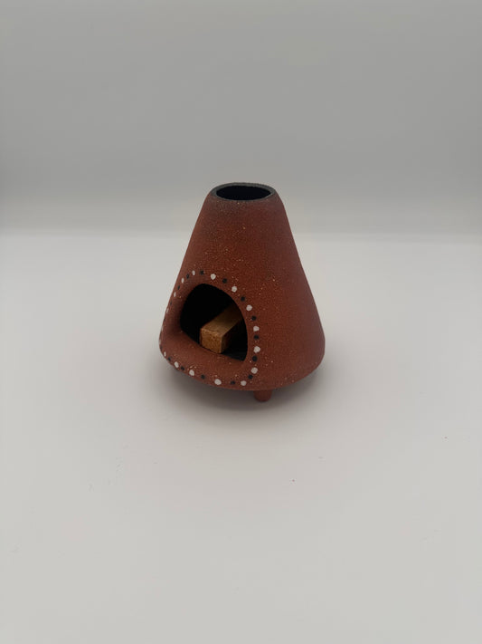 Toots! Ceramics - Ceramic Mini Chiminea